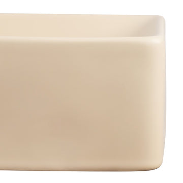Felix 15 in. W x 8 in. D Modern Wall Mounted Rectangular Ceramic Mini Sink